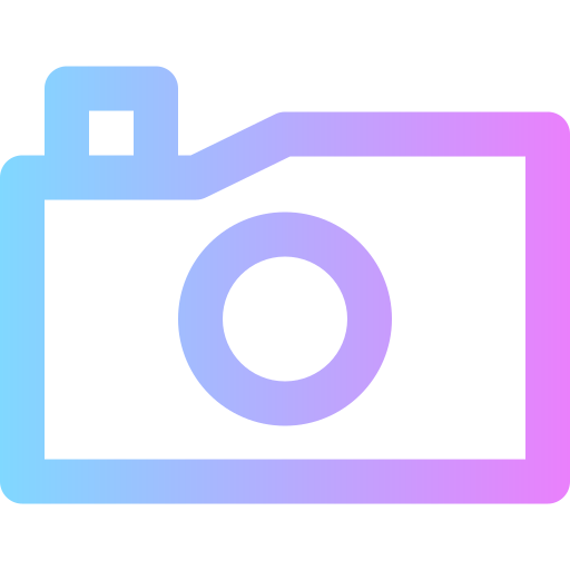 카메라 Super Basic Rounded Gradient icon
