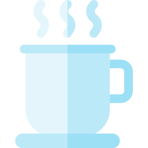 xícara de café Basic Rounded Flat Ícone