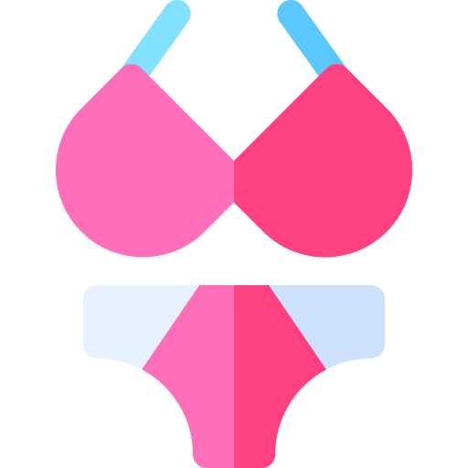 Bikini Basic Rounded Flat icono