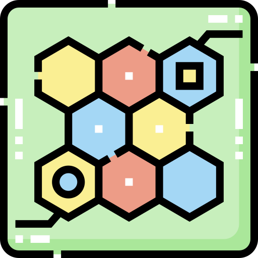 gioco di strategia Detailed Straight Lineal color icona