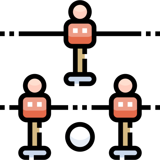 fußball Detailed Straight Lineal color icon