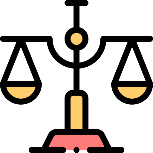 法 Detailed Rounded Lineal color icon