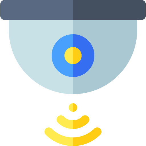 cctv Basic Rounded Flat ikona