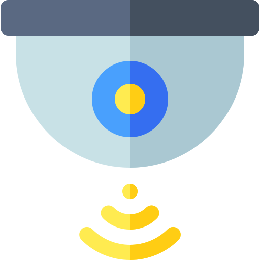 cctv Basic Rounded Flat icon