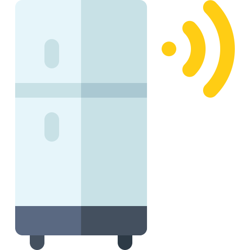 réfrigérateur Basic Rounded Flat Icône