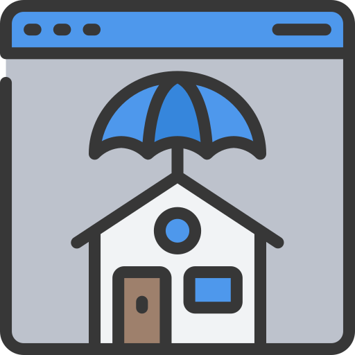 House insurance Juicy Fish Soft-fill icon