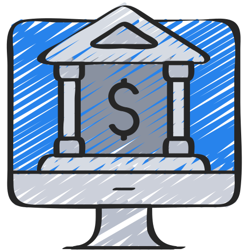 Online banking Juicy Fish Sketchy icon