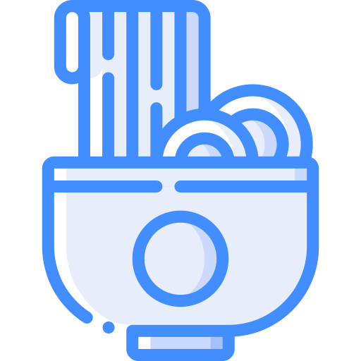 拉麺 Basic Miscellany Blue icon