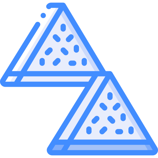 Krupuk Basic Miscellany Blue icon