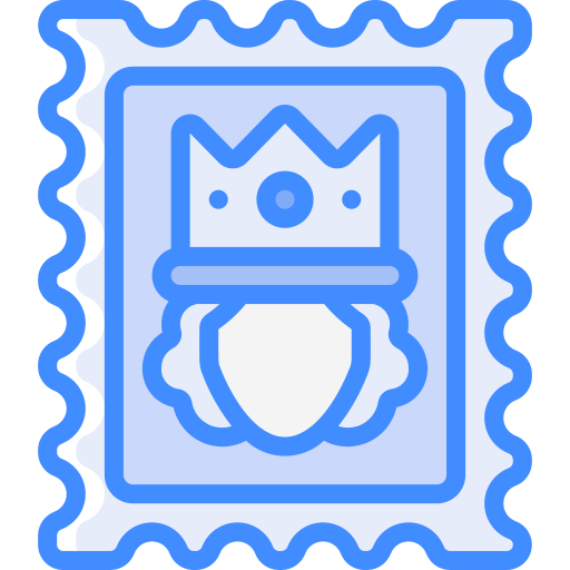 スタンプ Basic Miscellany Blue icon