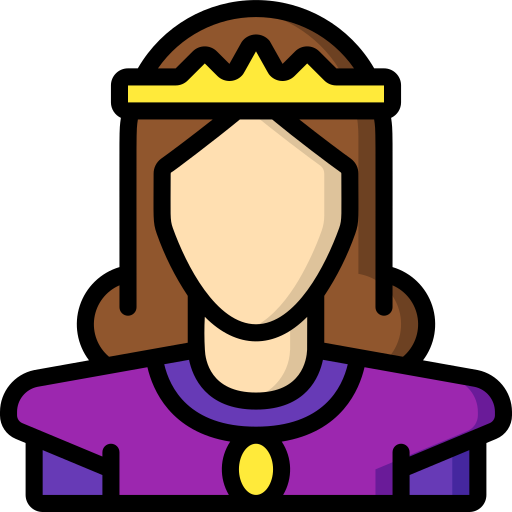 Princess Basic Miscellany Lineal Color icon