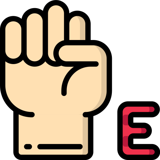 linguaggio dei segni Basic Miscellany Lineal Color icona