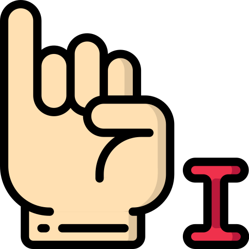 Sign language Basic Miscellany Lineal Color icon