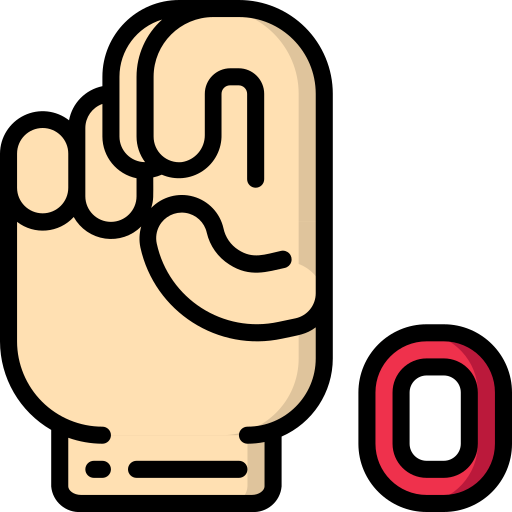 Sign language Basic Miscellany Lineal Color icon