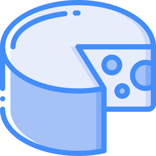 Cheese Basic Miscellany Blue icon