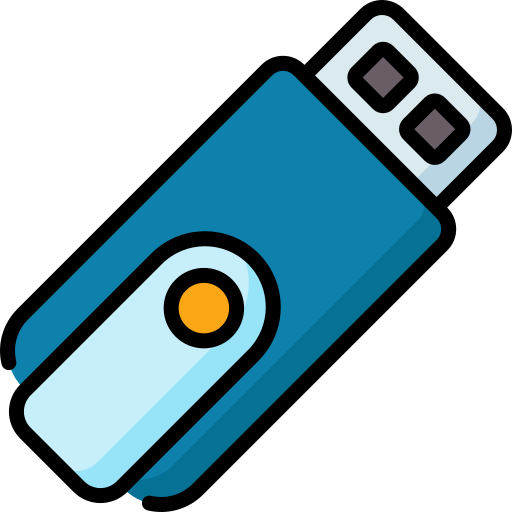 Una unidad flash USB Special Lineal color icono