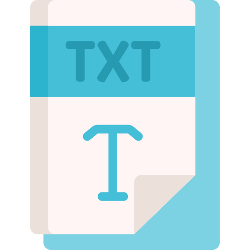 tekst Special Flat icoon