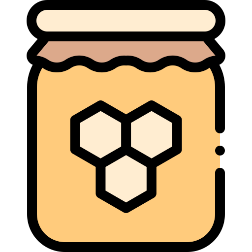 Honey Detailed Rounded Lineal color icon
