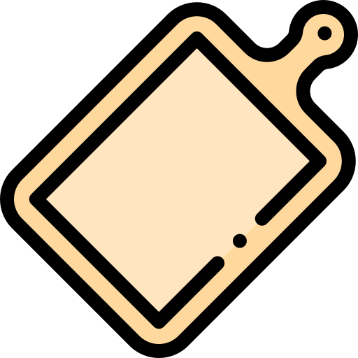 Chopping board Detailed Rounded Lineal color icon