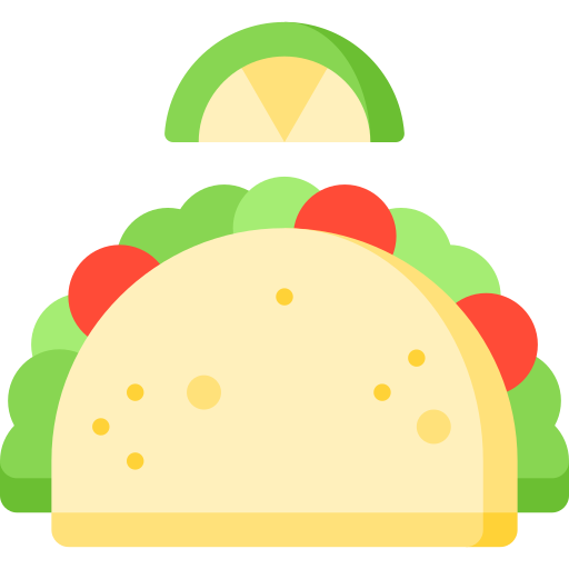 Taco Special Flat icono