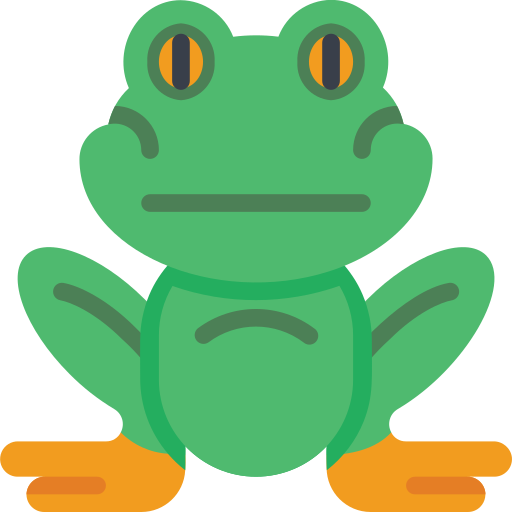Frog Basic Miscellany Flat icon