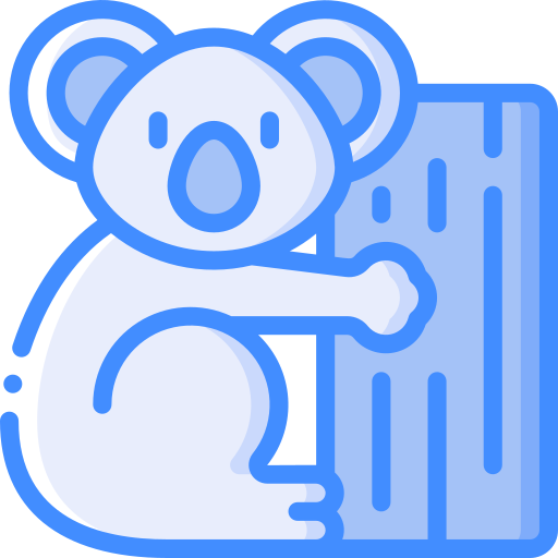 Koala Basic Miscellany Blue icon