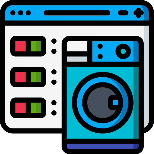 洗濯機 Basic Miscellany Lineal Color icon