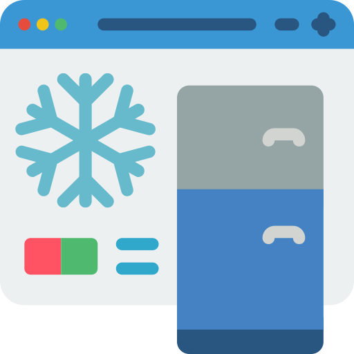 Congelador Basic Miscellany Flat icono