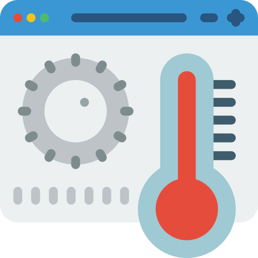 termostat Basic Miscellany Flat ikona