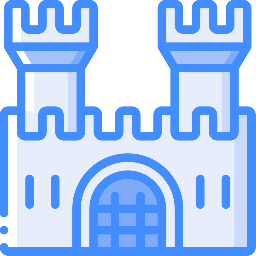 château Basic Miscellany Blue Icône