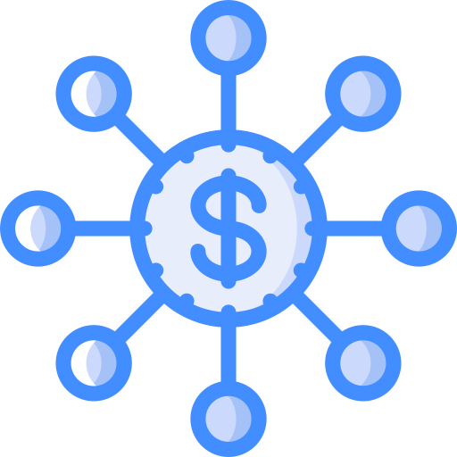 Funds Basic Miscellany Blue icon