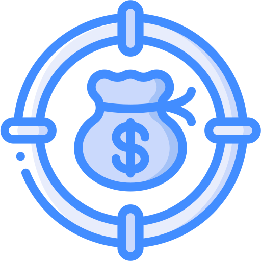 Savings Basic Miscellany Blue icon