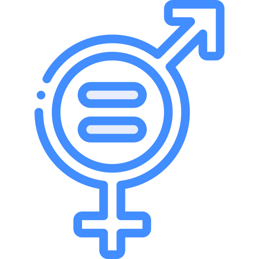 równość płci Basic Miscellany Blue ikona