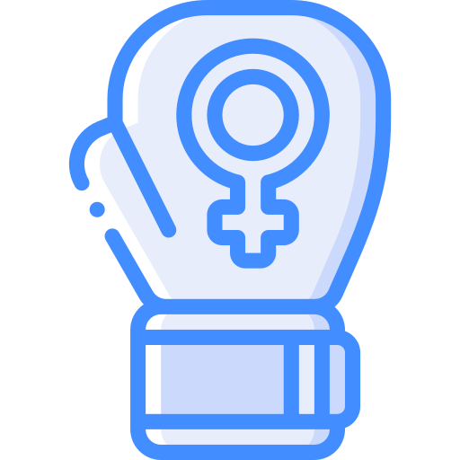 feminisme Basic Miscellany Blue icoon