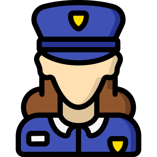 경찰 Basic Miscellany Lineal Color icon