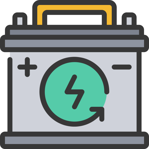 Car battery Juicy Fish Soft-fill icon
