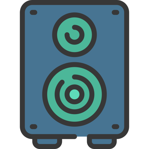 Speaker Juicy Fish Soft-fill icon