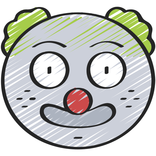 Clown Juicy Fish Sketchy icon