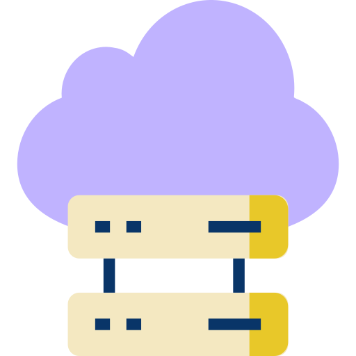 Облачный сервер SBTS2018 Flat иконка