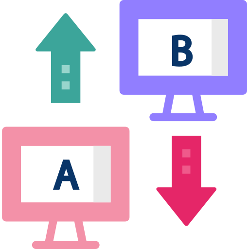 ab testen SBTS2018 Flat icoon