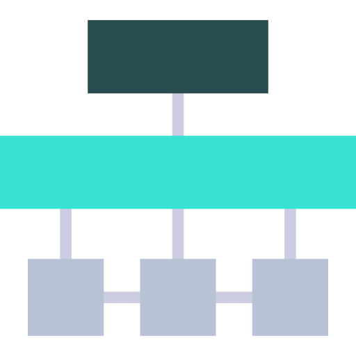 Hierarchy SBTS2018 Flat icon