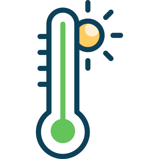 thermometer SBTS2018 Lineal Color icon
