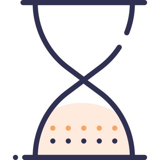 Reloj de arena SBTS2018 Lineal Color icono