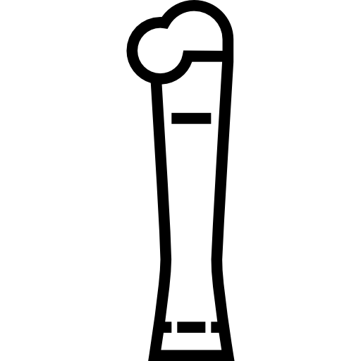 kufel piwa Detailed Straight Lineal ikona