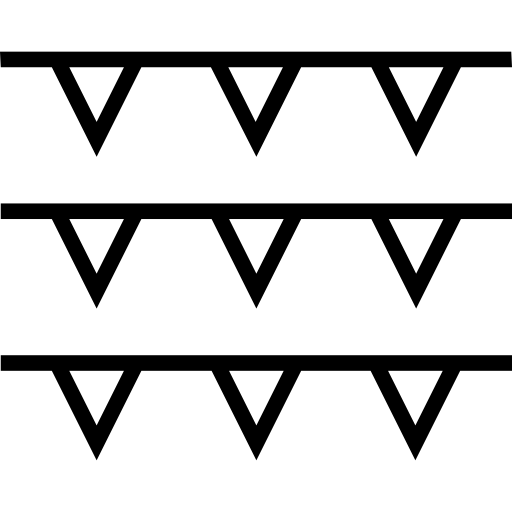 girlanden Detailed Straight Lineal icon