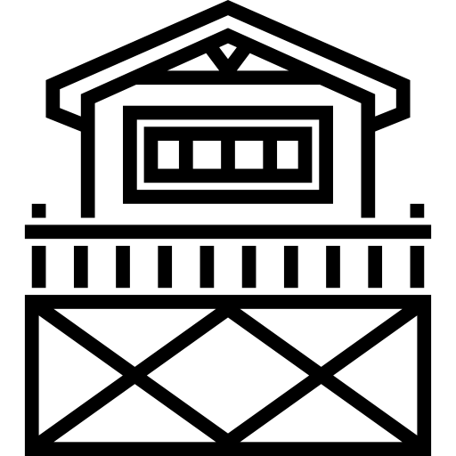 家 Detailed Straight Lineal icon