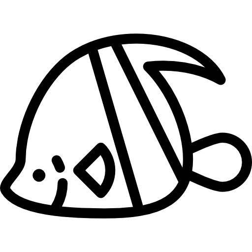 魚 Detailed Rounded Lineal icon