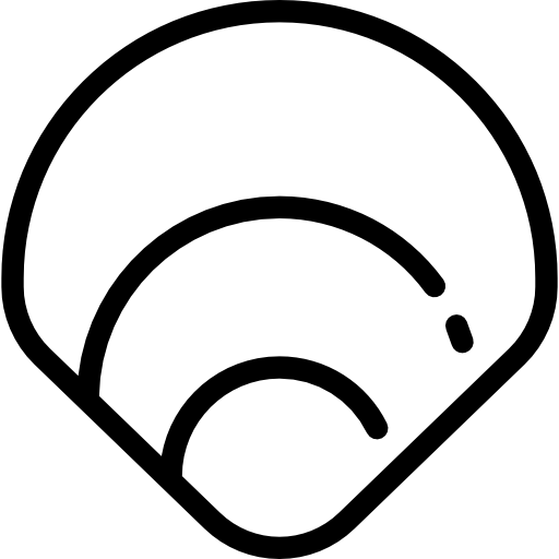 Clam Detailed Rounded Lineal icon