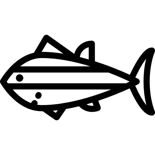 Tuna Detailed Rounded Lineal icon
