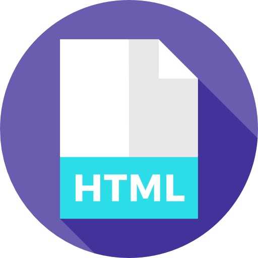 html Flat Circular Flat icon